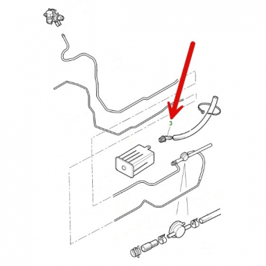 CANISTER PURGE INLET FITTING  EBC10989